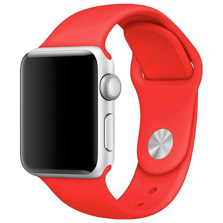 Ремінець Silicone Band для Apple Watch 38 / 40mm (S / M) Red