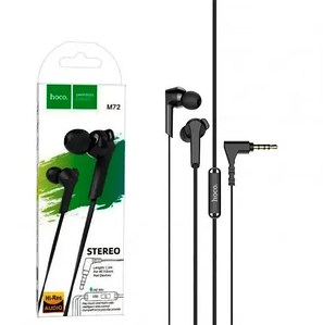 Навушники Hoco M72 з мікрофон,Черный