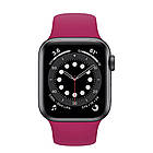 Ремінець Silicone Band для Apple Watch 38 / 40mm (S / M) Fuschia, фото 3