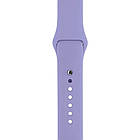 Ремінець Silicone Band для Apple Watch 42 / 44mm (S / M) Lavender, фото 4