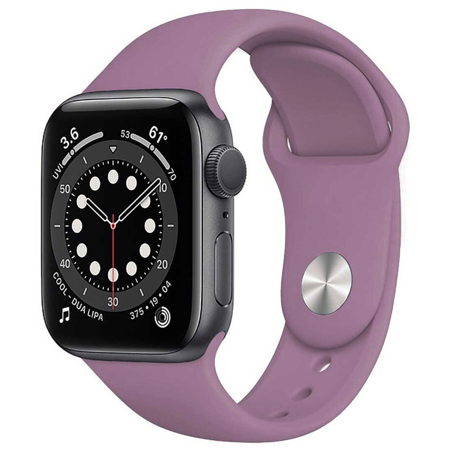 Ремінець Silicone Band для Apple Watch 38 / 40mm (S / M) Lilac