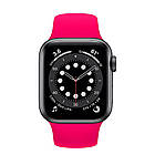 Ремінець Silicone Band для Apple Watch 42 / 44mm (S / M) Neon Pink, фото 3