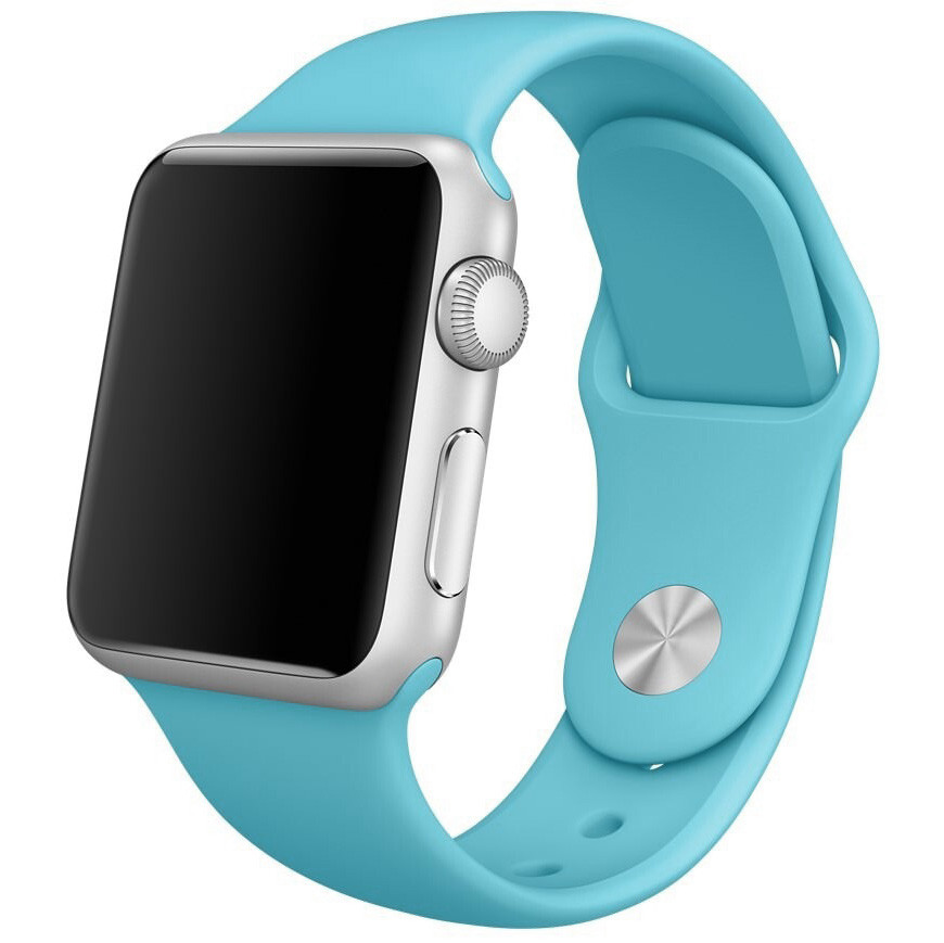 Ремінець Silicone Band для Apple Watch 42 / 44mm (S / M) Sea Blue
