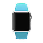 Ремінець Silicone Band для Apple Watch 38 / 40mm (S / M) Sea Blue, фото 4