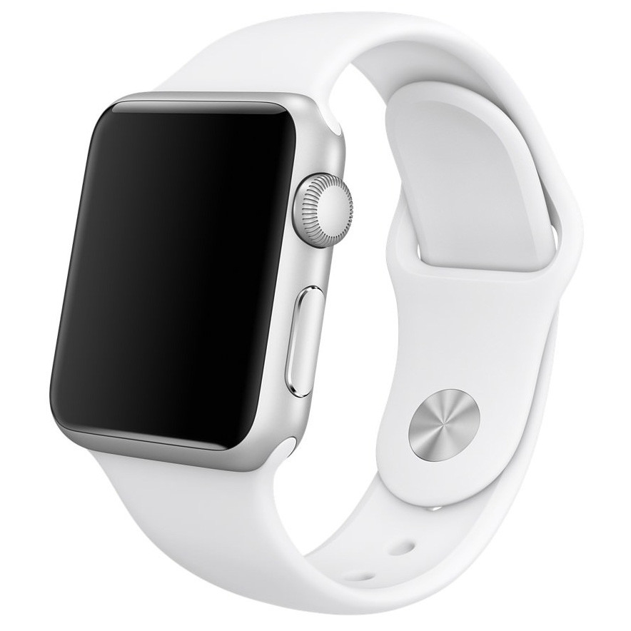 Ремінець Silicone Band для Apple Watch 42 / 44mm (S / M) White