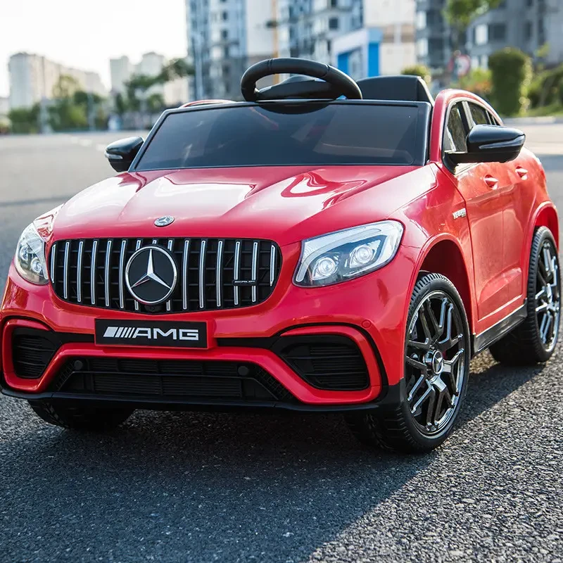 Дитячий електромобіль MERCEDES-BENZ GLC 63S COUPE 4 червоний