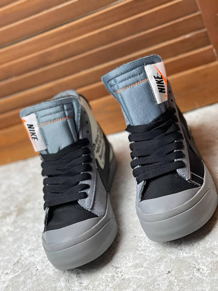 off-white × nike blazer studio mid Nike The Ten SB Blazer Mid 'Off White' Release Date. Nike SNKRS
