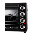 Електрична піч духовка настільна LIBERTON LEO-650 BLACK (65 л, 2200 Вт, Німеччина), фото 4