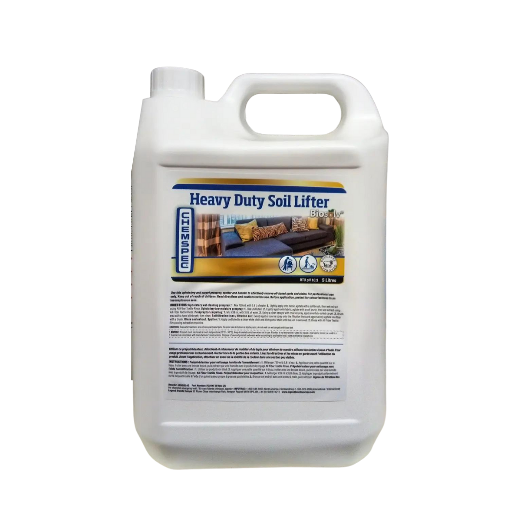 Пятновыводитель + средство для чистки ковров и мебели Heavy Duty Soil Lifter 5 л