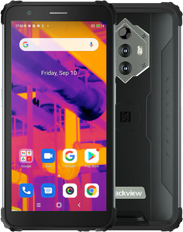 Blackview BV6600 Pro 4/64GB, 8580 mAh, Тепловизор FLIR®, NFC, IP68/IP69K, Android 11, Дисплей 5.7"