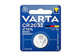 Батарейка літієва VARTA Lithium CR2032 3V 1pc BLISTER CARD, фото 3