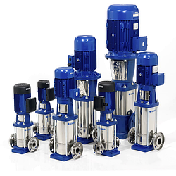 Вертикальні багатоступінчасті відцентрові насоси Lowara серії: e-SV