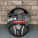 Мотошолом закритий інтеграл сірий, фото 4