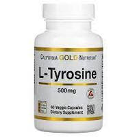 L-Tyrosine 500 mg California Gold Nutrition, 60 капсул