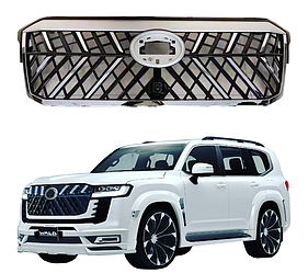 Решітка радіатора Toyota LC300 Land Cruiser 300 2021+ г.в. стиль TRD