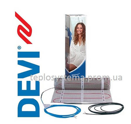 Тепла підлога — Одножильний нагрівальний мат DEVIheat 150S (DSVF-150) 550 / 600 Вт — 4,0 м2, DEVI Данія, фото 2