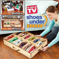 Органайзер для обуви Shoes Under, Организация обуви в шкафу, Шузандер , Компактное хранение обуви! Мега цена