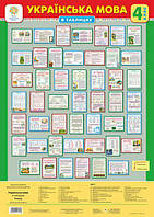 4 клас. Українська мова. Таблиці. Будна Н. О.  Богдан