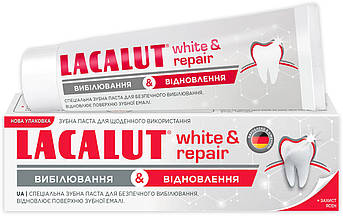 Зубна паста LACALUT white & repair (Лакалут вайт та відновлення) 50мл