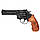 Револьвер під патрон Флобера Stalker 4.5" коричнева рукоятка під дерево (ST45W) 170 м/с, фото 2