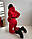 Женский Супер стильный спортивный костюм теплый,Ткань: Трехнить на флисе , свободного кроя (42-52), фото 4