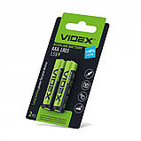 Батарейка лужна VIDEX LR03/AAA 1.5V (1 шт.), фото 5