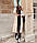 Женские брюки с разрезом «Барби» высокая посадка стильные, для настоящих модниц 42 44 46, фото 4