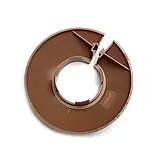 Обвід труб для натяжних стель - 27 мм вишня мат, декоративний, фото 2