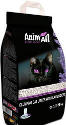 Наповнювач AnimAll   Для туалету бензонітовий Лаванда 5кг