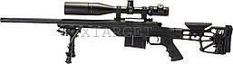 Ложа MDT LSS-XL для TikkaT3/SA, алюм, черн.
