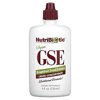 Экстракт грейпфрутовой косточки NutriBiotic "GSE Grapefruit Seed Extract" жидкий концентрат (118 мл)