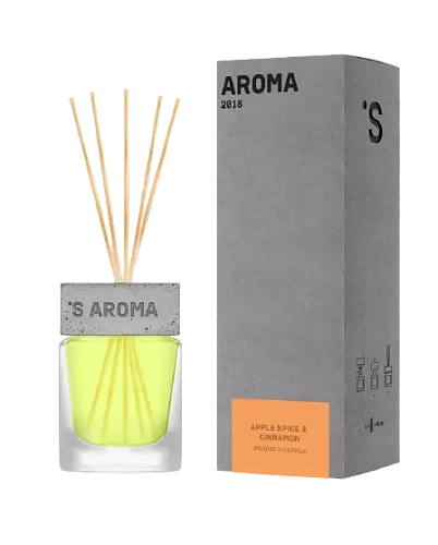 Аромат для дому Sisters Aroma "Apple Spice & Cinnamon" Яблуко і кориця 120 мл