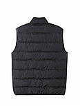 Чоловічий тонкий демісезонний дутий жилет без капюшона в розмірі 5XL, фото 2