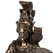 Статуетка Veronese Афіна зі списом і щитом з головою Горгони 51 см (77700V4), фото 6
