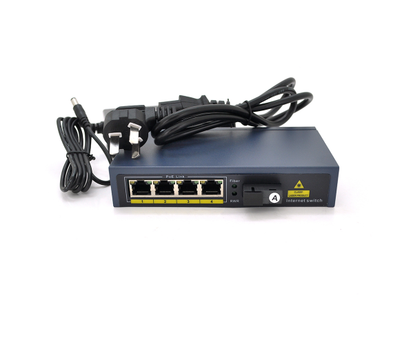 PoE комутатор SICSO FT-1F4EP (4xPOE, 1xSFP)