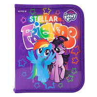 Папка на молнии, B5, stellar friends pony LP19-203 Kite