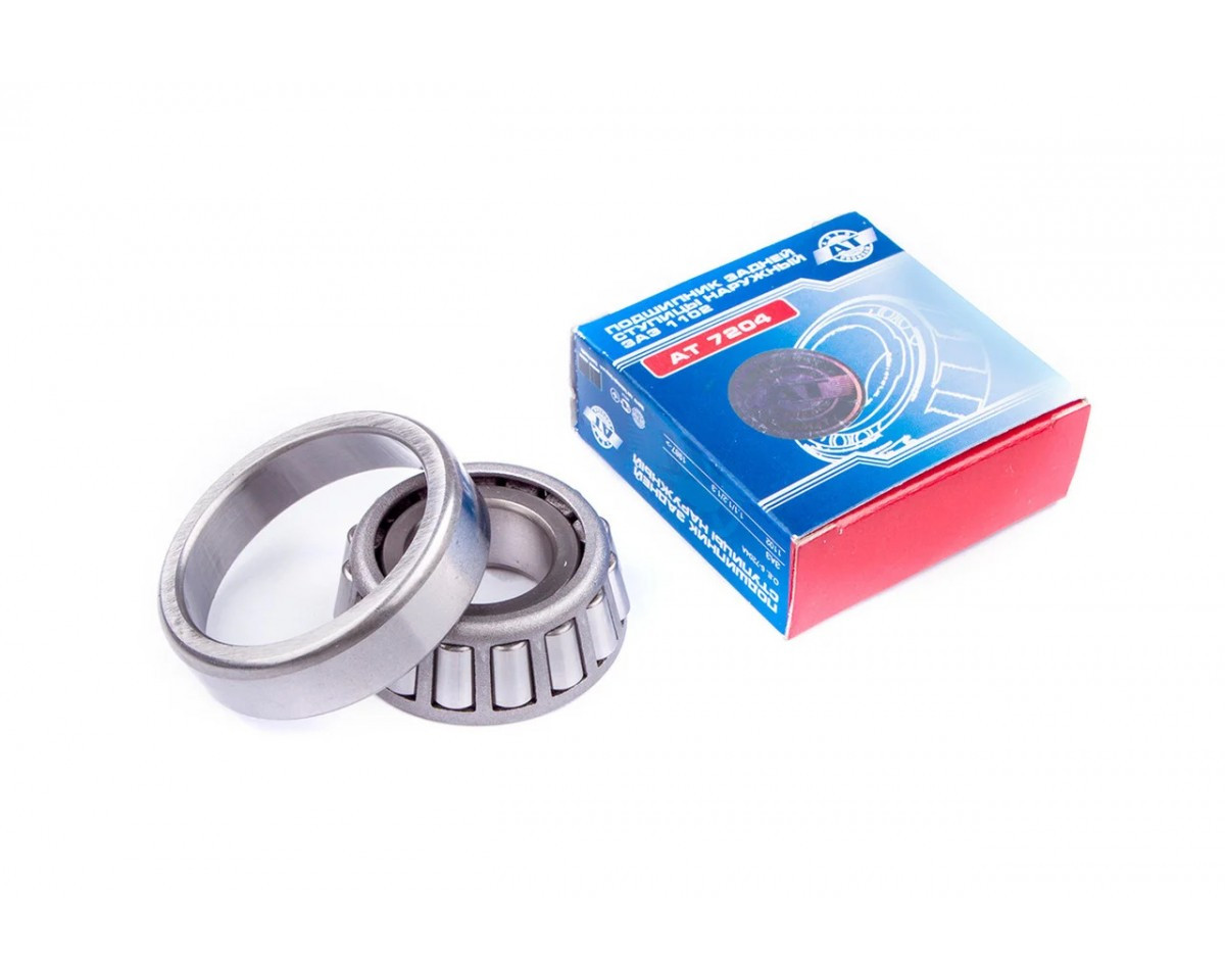 Підшипник маточини Таврія (ЗАЗ-1102) задній 7204 "АТ", фото 1