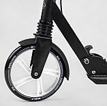 Двоколісний самокат Best Scooter Wolf, Чорний W-17025, фото 3