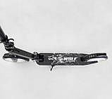 Двоколісний самокат Best Scooter Wolf, Чорний W-17025, фото 2