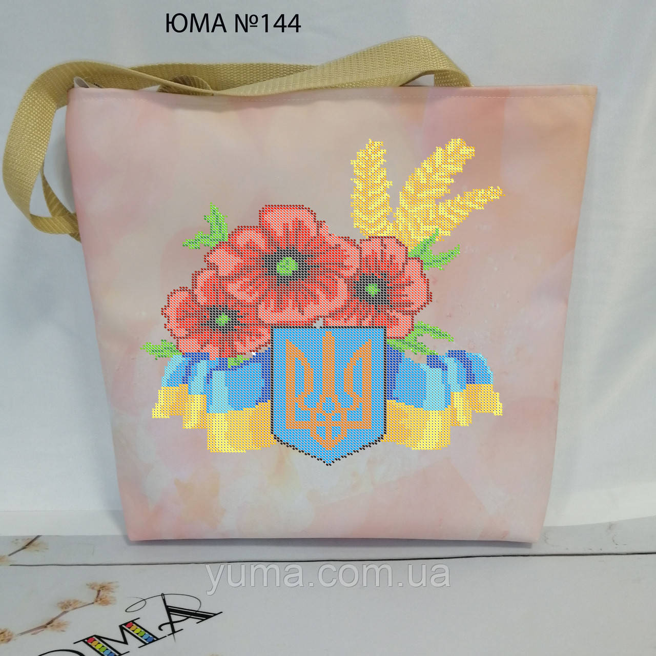 Сумка під вишивку бісером