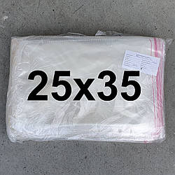 Пакет пакувальний з липкою стрічкою 25х35 (1000шт.)