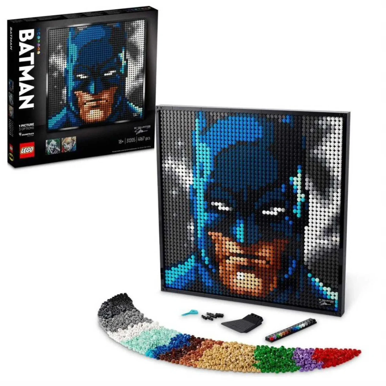 Конструктор LEGO Art Batman 31205 Jim Le Batman Collection, фото 1