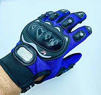 Мотоперчатки pro-biker текстильные с защитой костяшек и ладони