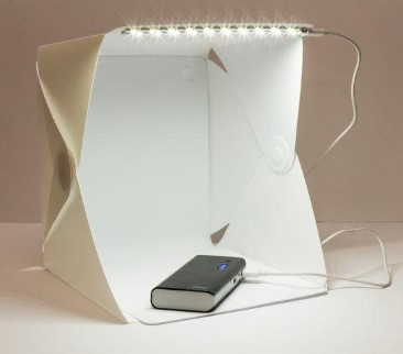 Лайтбокс 30х30 см для фотосесій з 20 світлодіодами USB освітлення для товарів і мистецтва BF