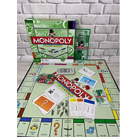 Настільна гра Монополія UA monopoly класична з металевими фішками як Husbro