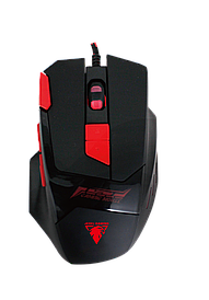 Миша USB JEDEL GM625 ігрова RGB 6 кнопок оптична 800 1200 1600 DPI чорна BF