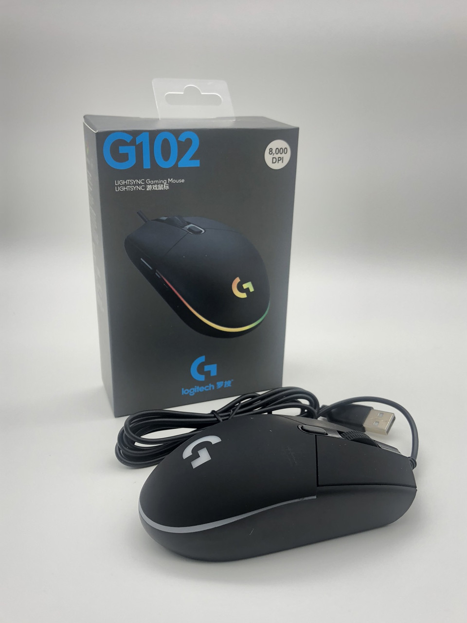 Миша Logitech G102 USB ігрова RGB 8000dpi 6 кнопок для Windows та macOS 85г BF