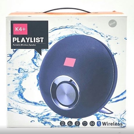 Портативна Bluetooth колонка K4 з потужним звуком і вбудованим акумулятором для музики на природі BF