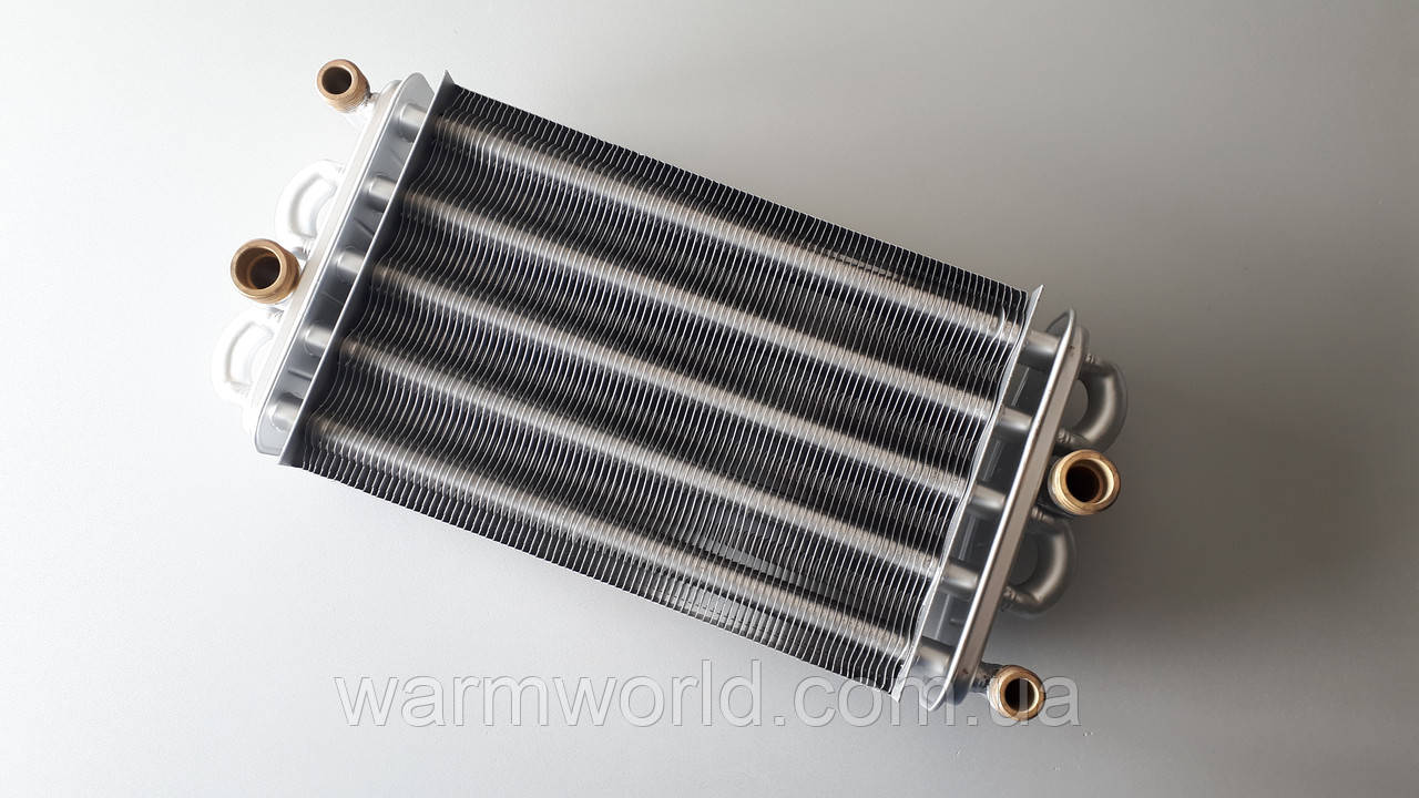 DO305 Теплообмінник бітермічний АГД 23 C 270 мм TeploWest, фото 1