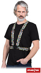 Підтяжки зі світловідбивними смужками (світловідбивні лямки) REIS Польща KOS-STRAPE MO